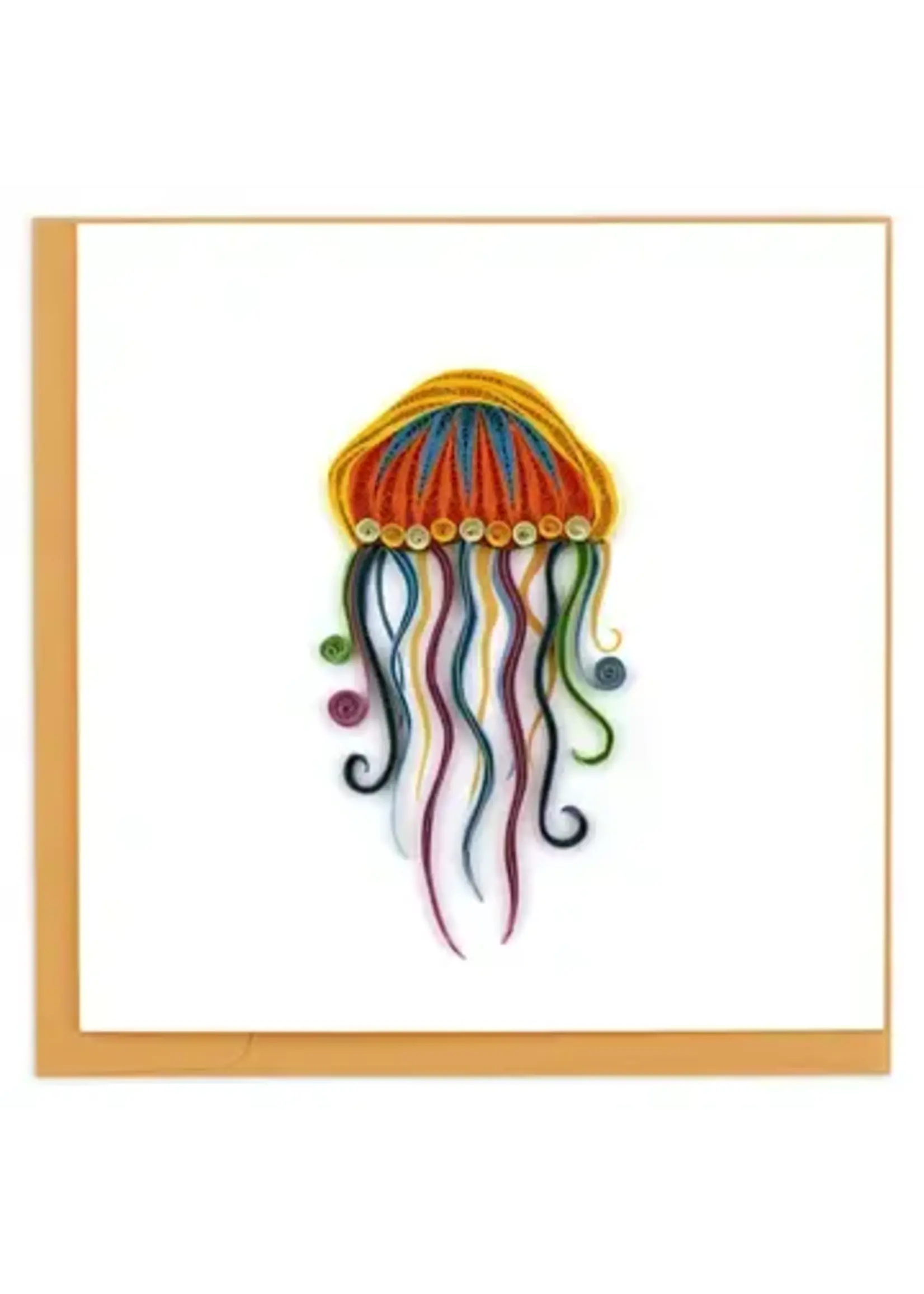 Quilling Cards Jellyfish Greeting Card
