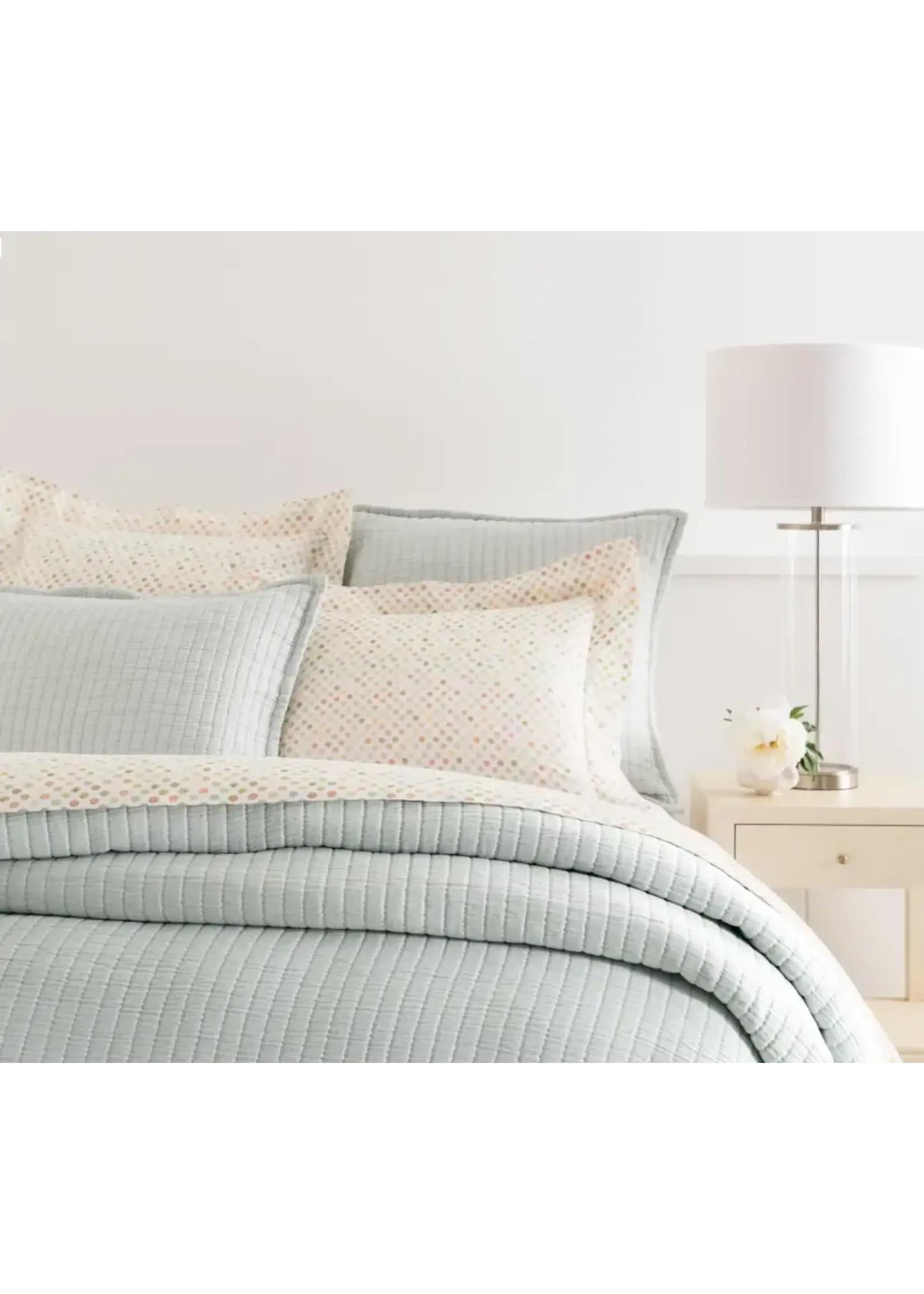 Annie Selke Boyfriend Sky Queen Coverlet