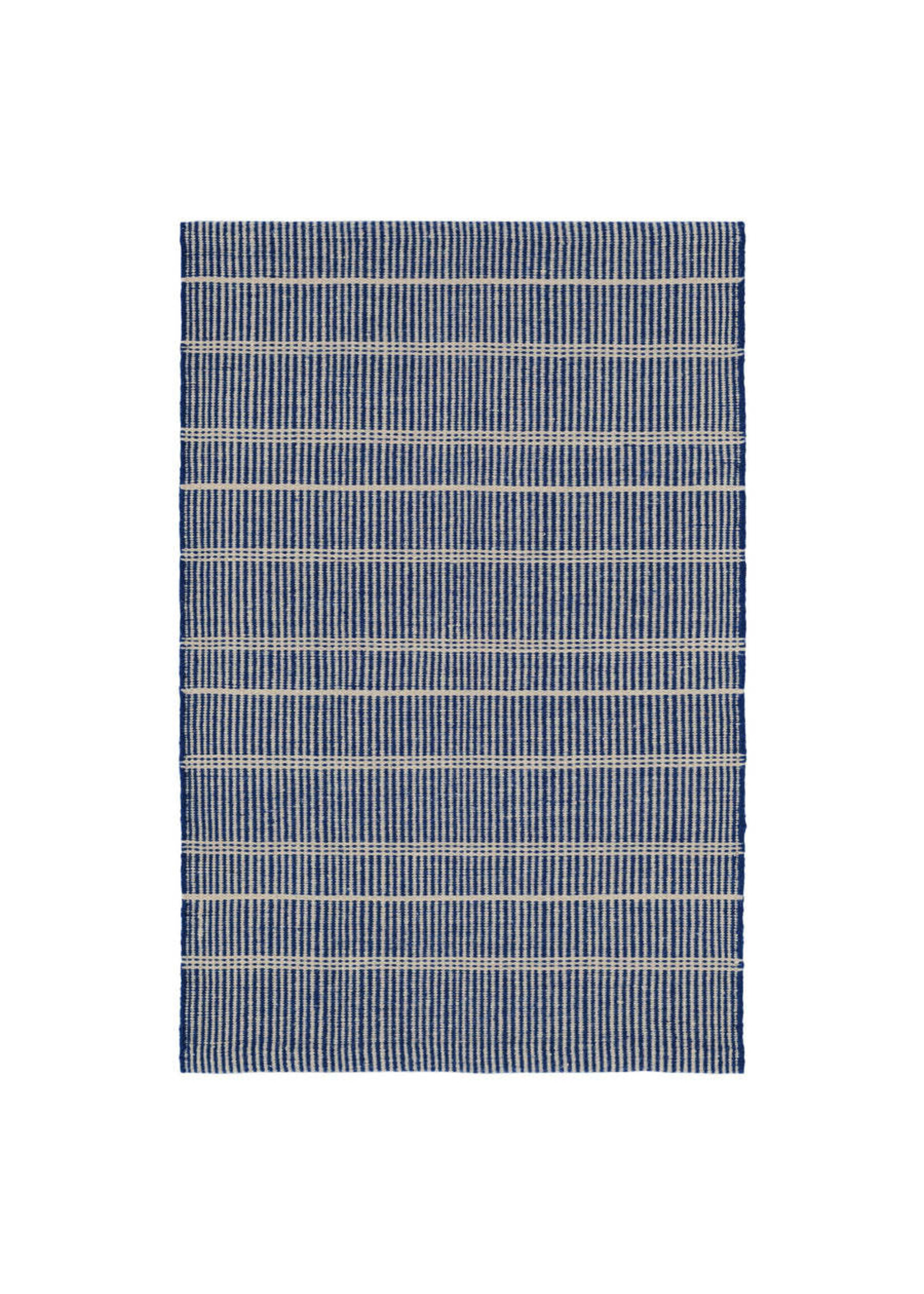 Annie Selke Samson Navy Handwoven I/O 3x5 Rug