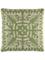 Pine Cone Hill Knight Wood Linen Olive Decorative Pillow 20"