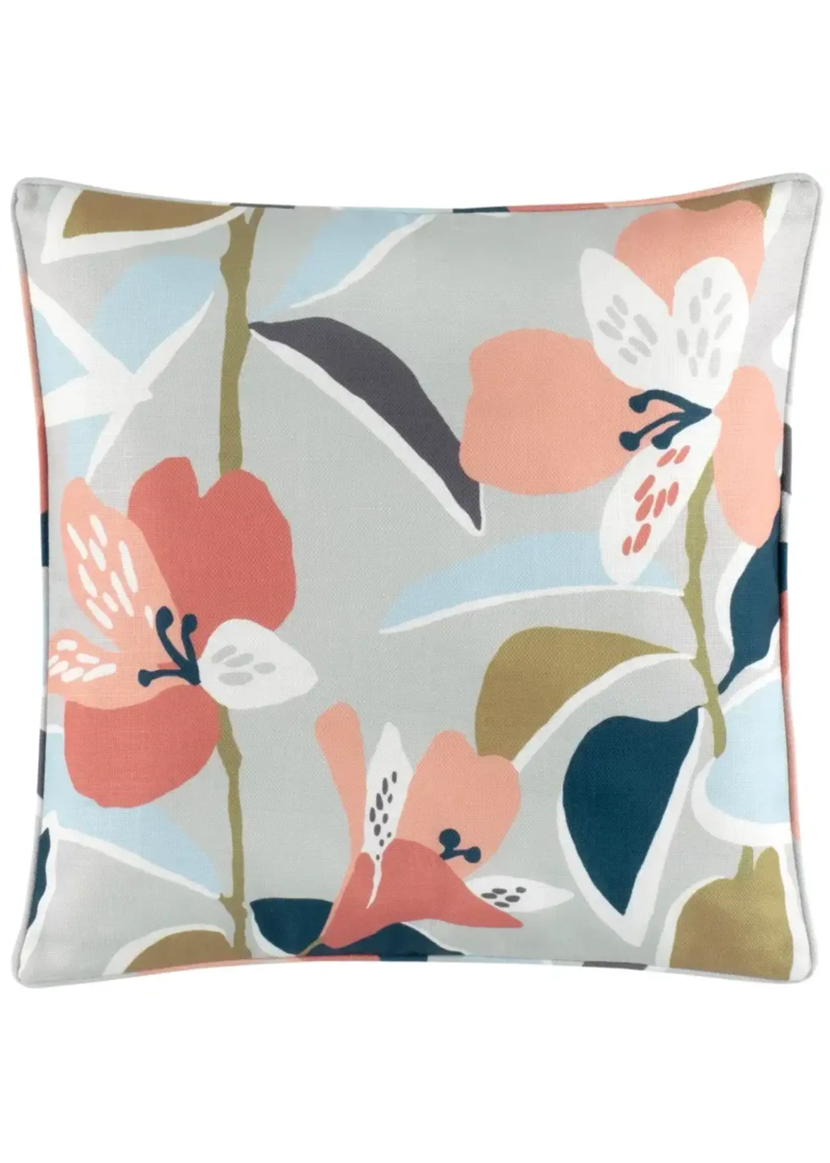 Pine Cone Hill Lilium Multi Indoor/Outdoor Decorative Pillow 20"