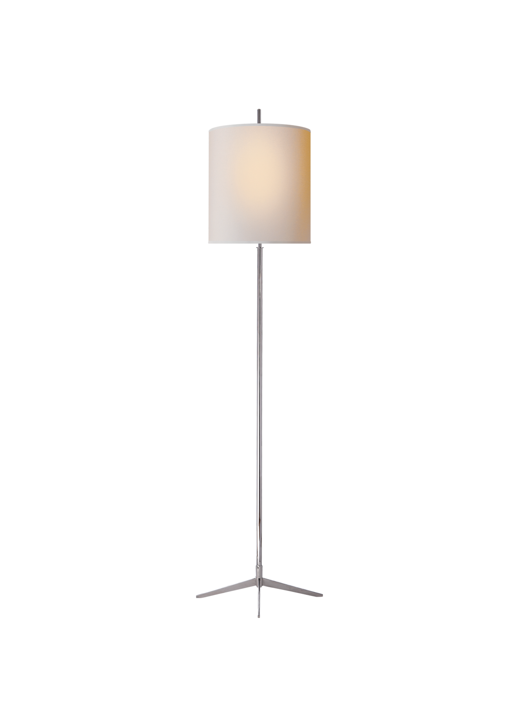 Visual Comfort & Co. Caron Floor Lamp - Polished Nickel