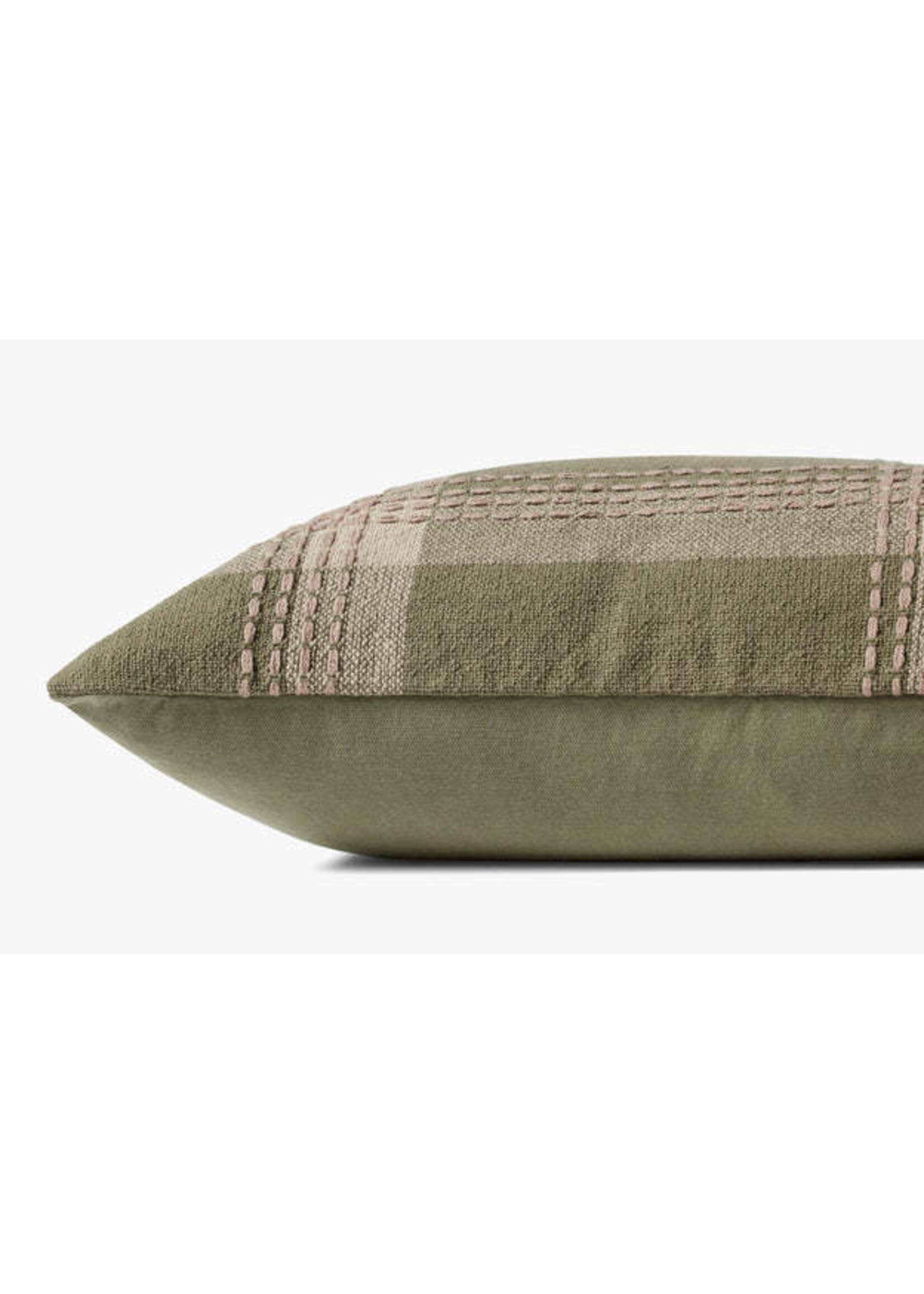 Loloi 18x18 Decorative Pillow, Green/Multi