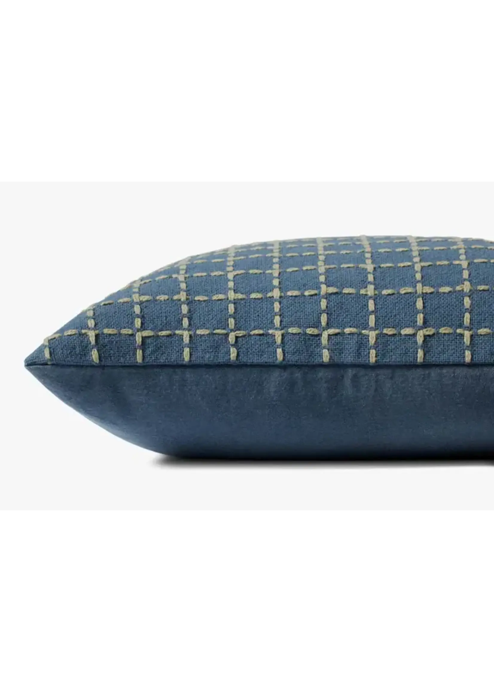 Loloi 18x18 Decorative Pillow, Blue/Green