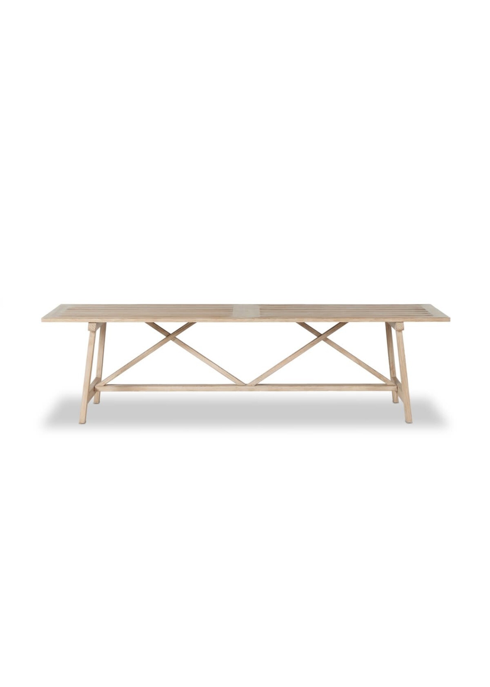 Four Hands The 1500 Kilometer Dining Table in Natural Pine Veneer
