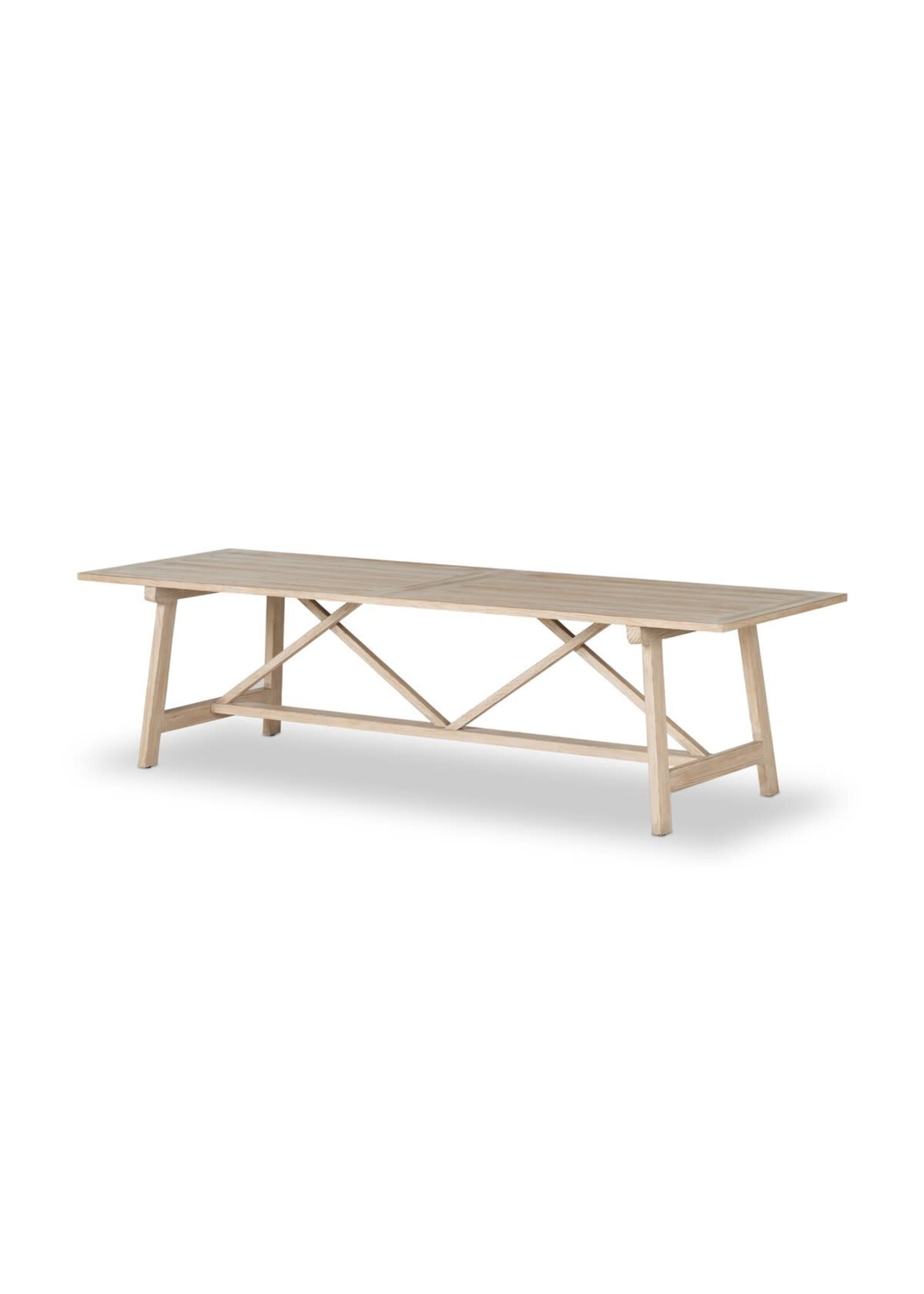 Four Hands The 1500 Kilometer Dining Table in Natural Pine Veneer