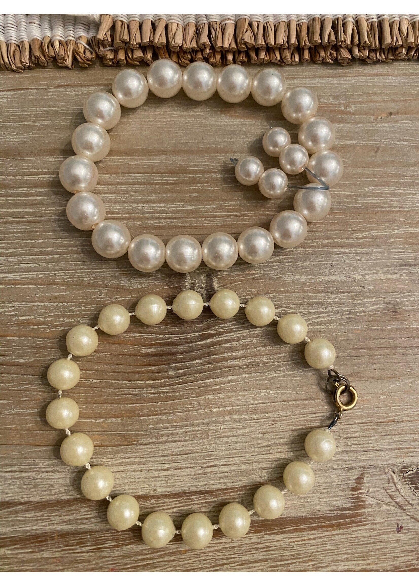 Pam Sumblin Vintage Pearl Bracelet