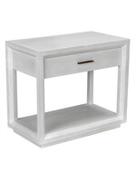 Noir Antony Side Table White Wash