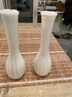 Pam Sumblin Vintage Milk Glass Vase