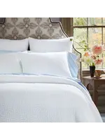 John Robshaw Textiles Hand Stitched Mist Coverlet King 110x92