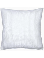 John Robshaw Textiles Vivada White Euro 26x26 COVER