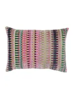 Piper Collection Elliot Plum 14x20 Pillow-Shades of Greens, Pinks, and Purples