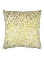 Piper Collection Lola 22x22 Citrine and White Animal Print Pillow-Bosc