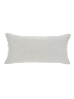 Indaba 14x31 Lina Linen Pillow, Ivory