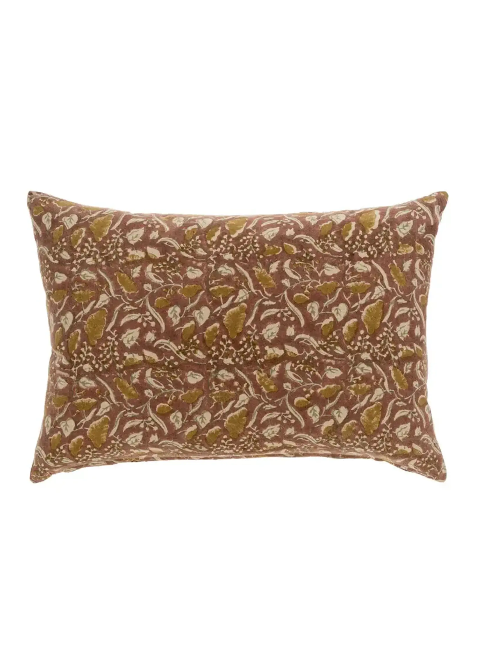 Indaba 16x24 Sanya Block Print Pillow