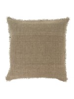 Indaba 24x24 Lina Linen Pillow Mink