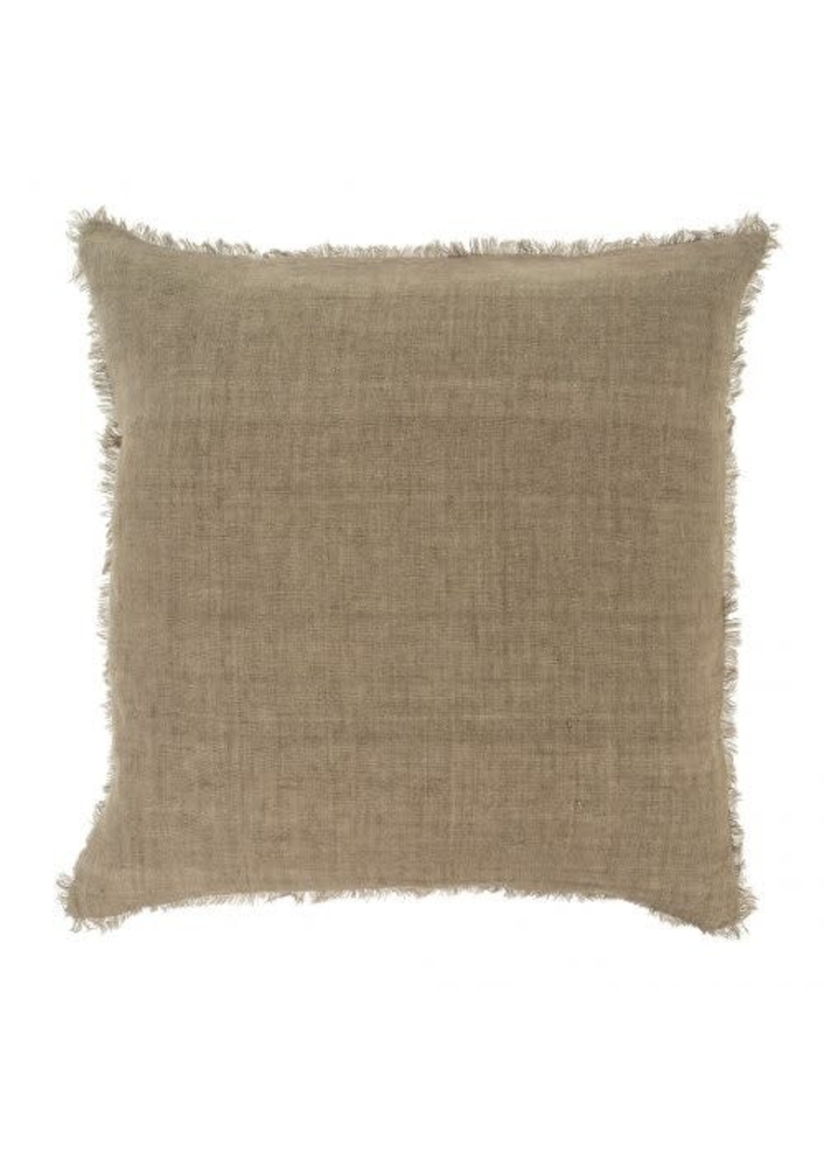 Indaba 24x24 Lina Linen Pillow Mink