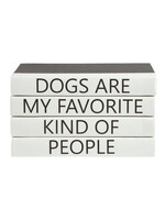 E. Lawrence, LTD 4Vol "Dogs Are My Favorite..." Quote