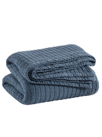 Pine Cone Hill Boyfriend Matelasse Ink King Coverlet