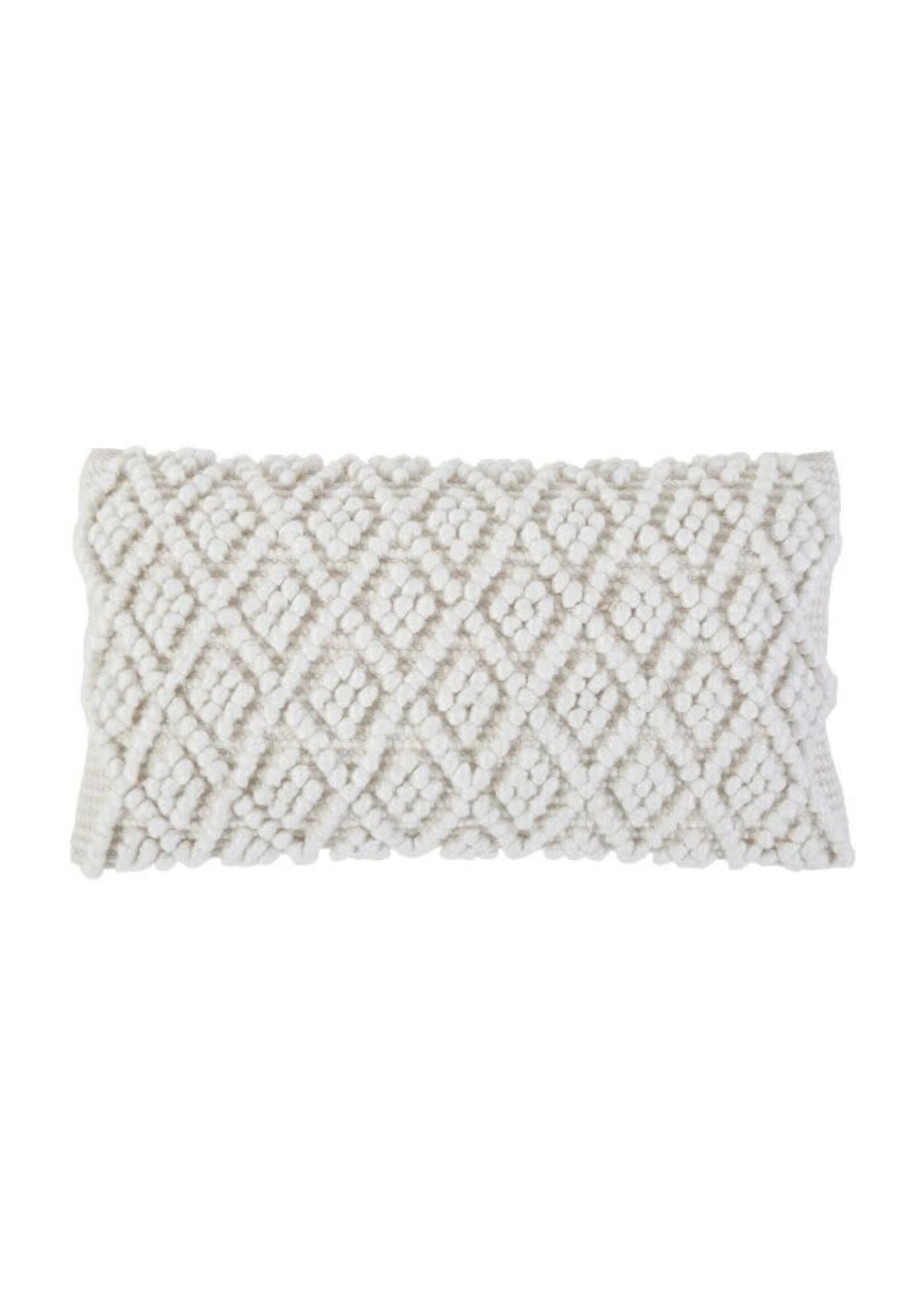 Lands Downunder International, Ltd. Coconut Remo Lumbar Pillow 14x24