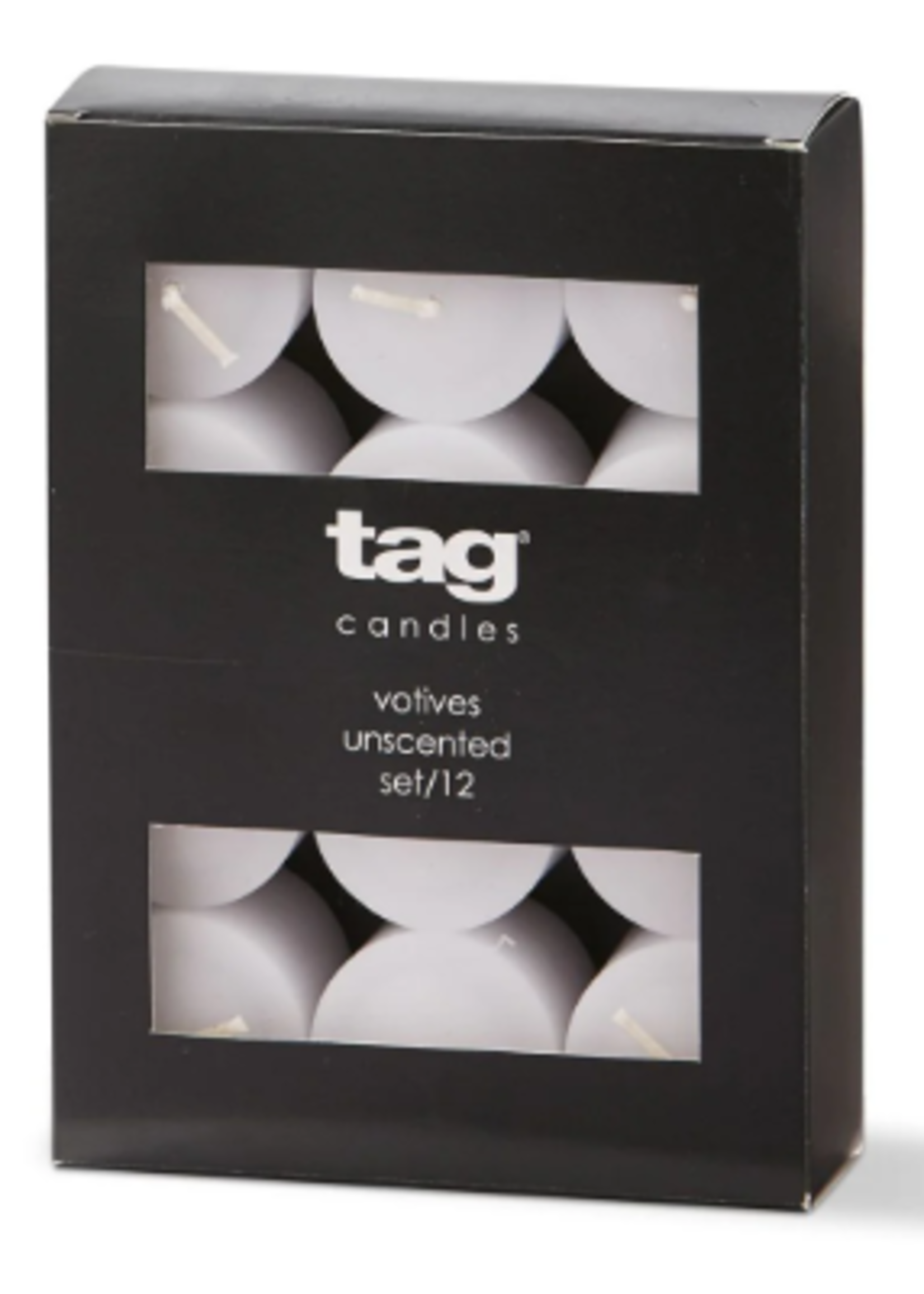 Tag Color Studio Votive Candles Set of 12 - White