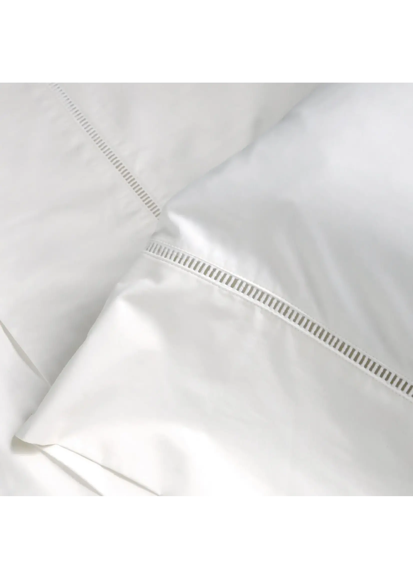 Pom Pom at Home Como Cotton Sateen Sheet Set White King