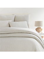Annie Selke Cozy Cotton Natural Quilt - Twin