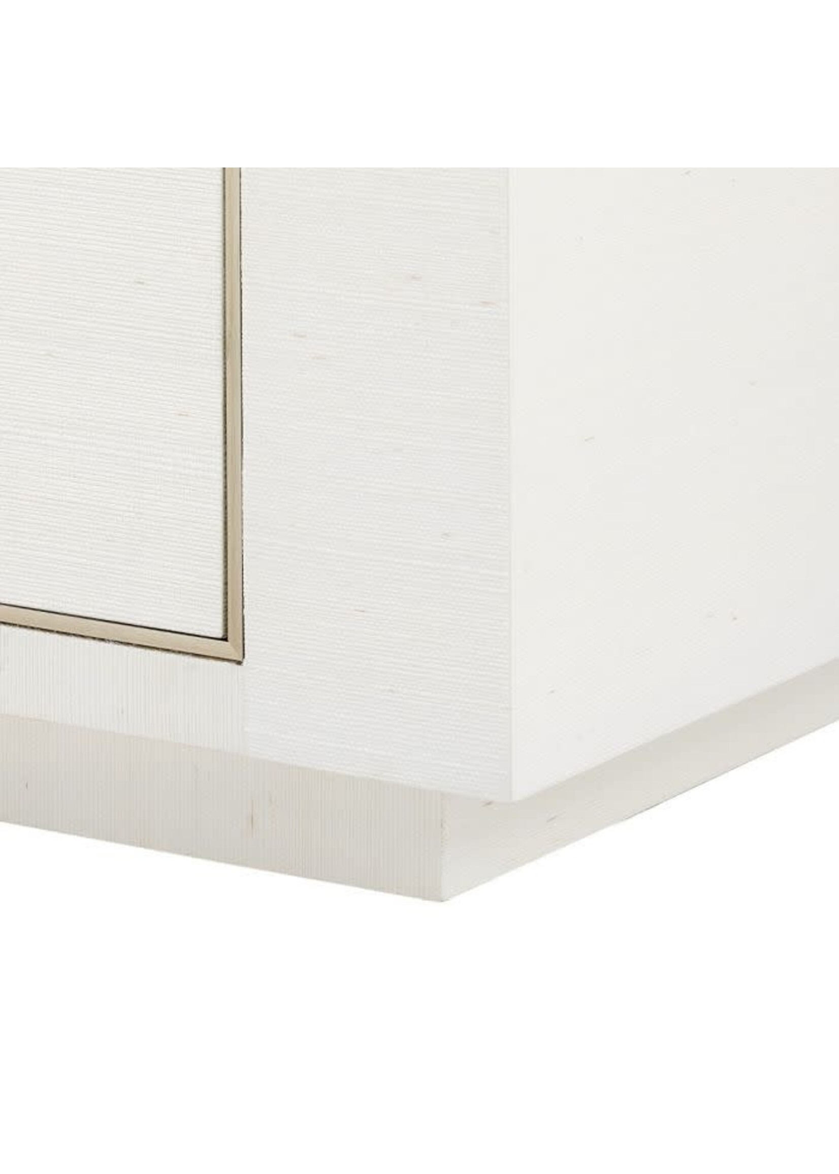 Bungalow Five/Villa and House Ethan 3-Drawer End Table, Sand White