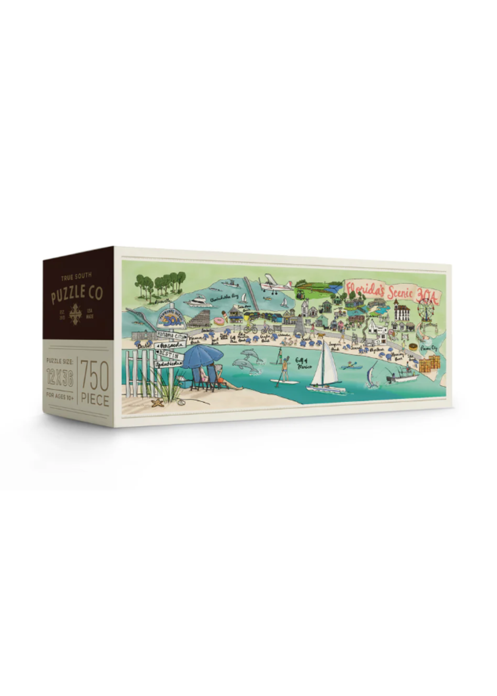 True South Puzzle Company Florida 30A Puzzle