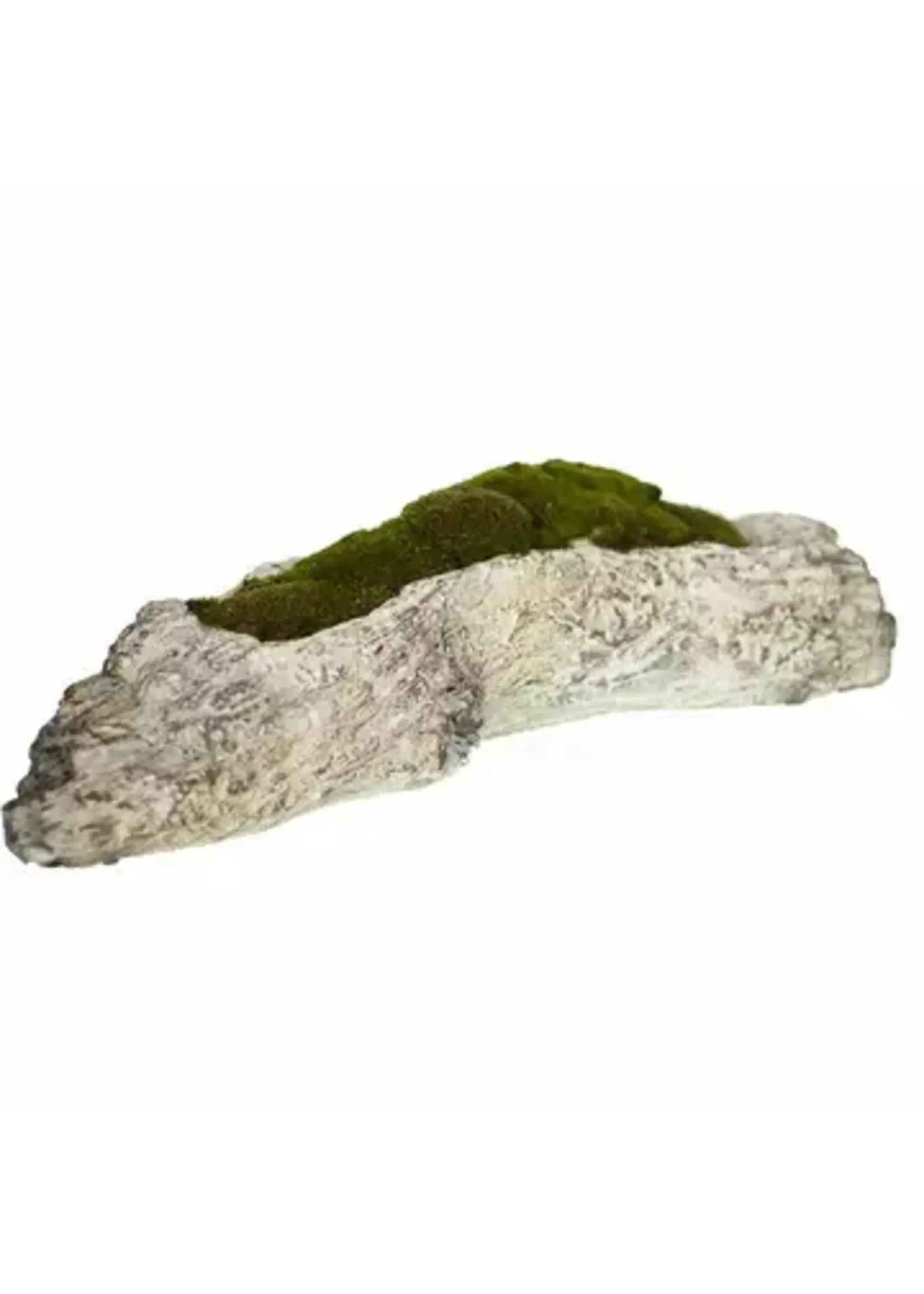 Vagabond Vintage Faux Bois Cement Log Planter - Xlarge
