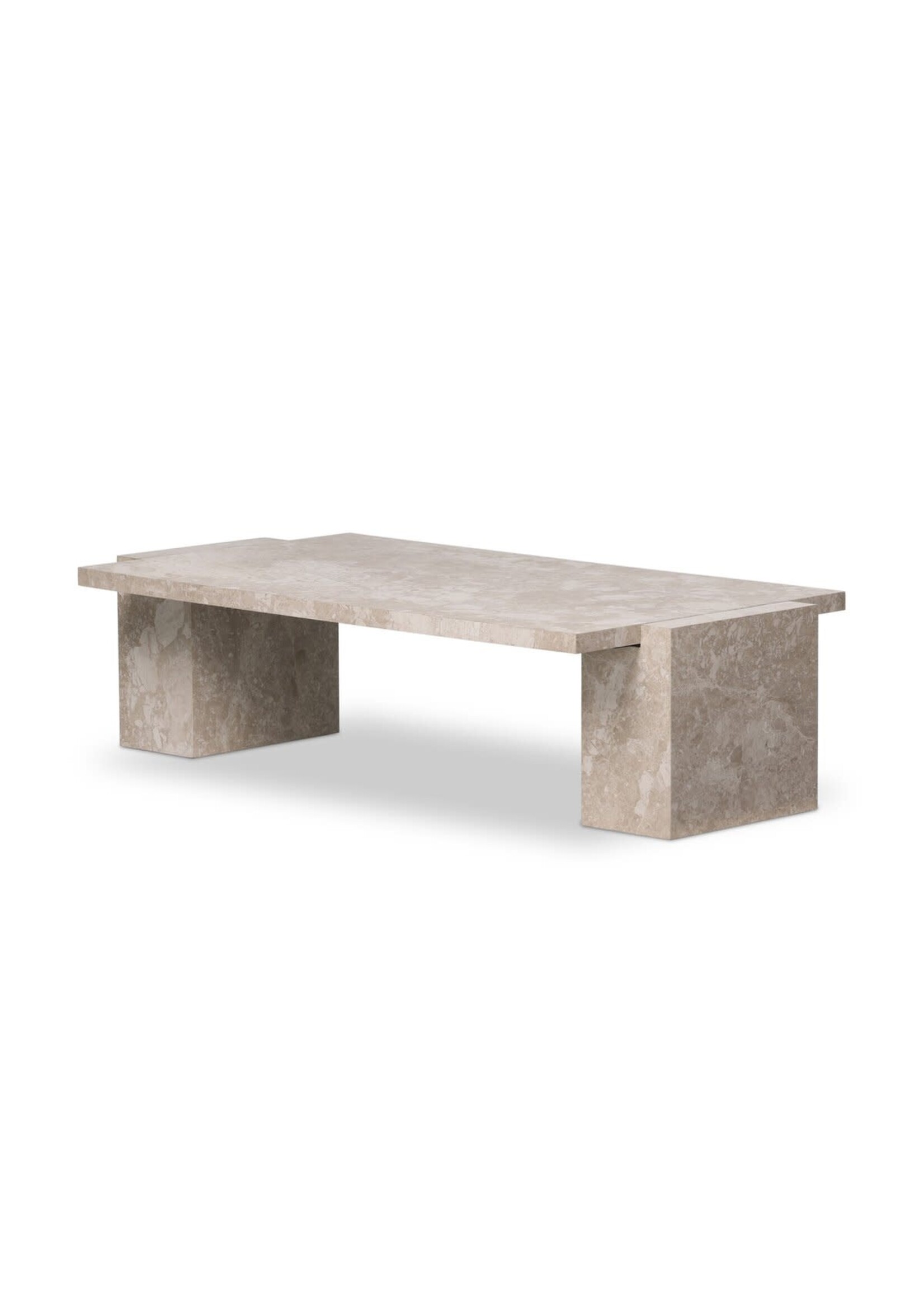 Four Hands Romano Coffee Table - Lunar Marble