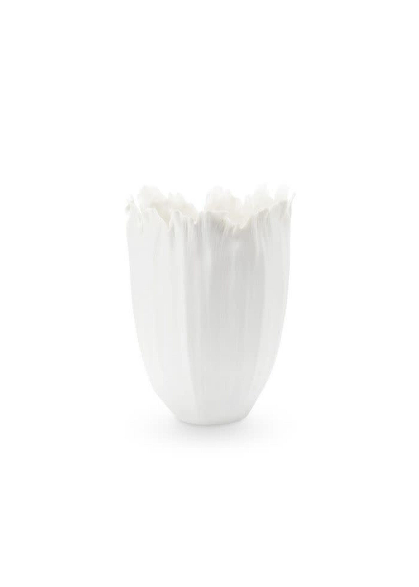 Bungalow Five/Villa and House Tulip Vase, White