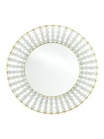 Currey & Company Calais Round Mirror, Gold Leaf 42.75in.