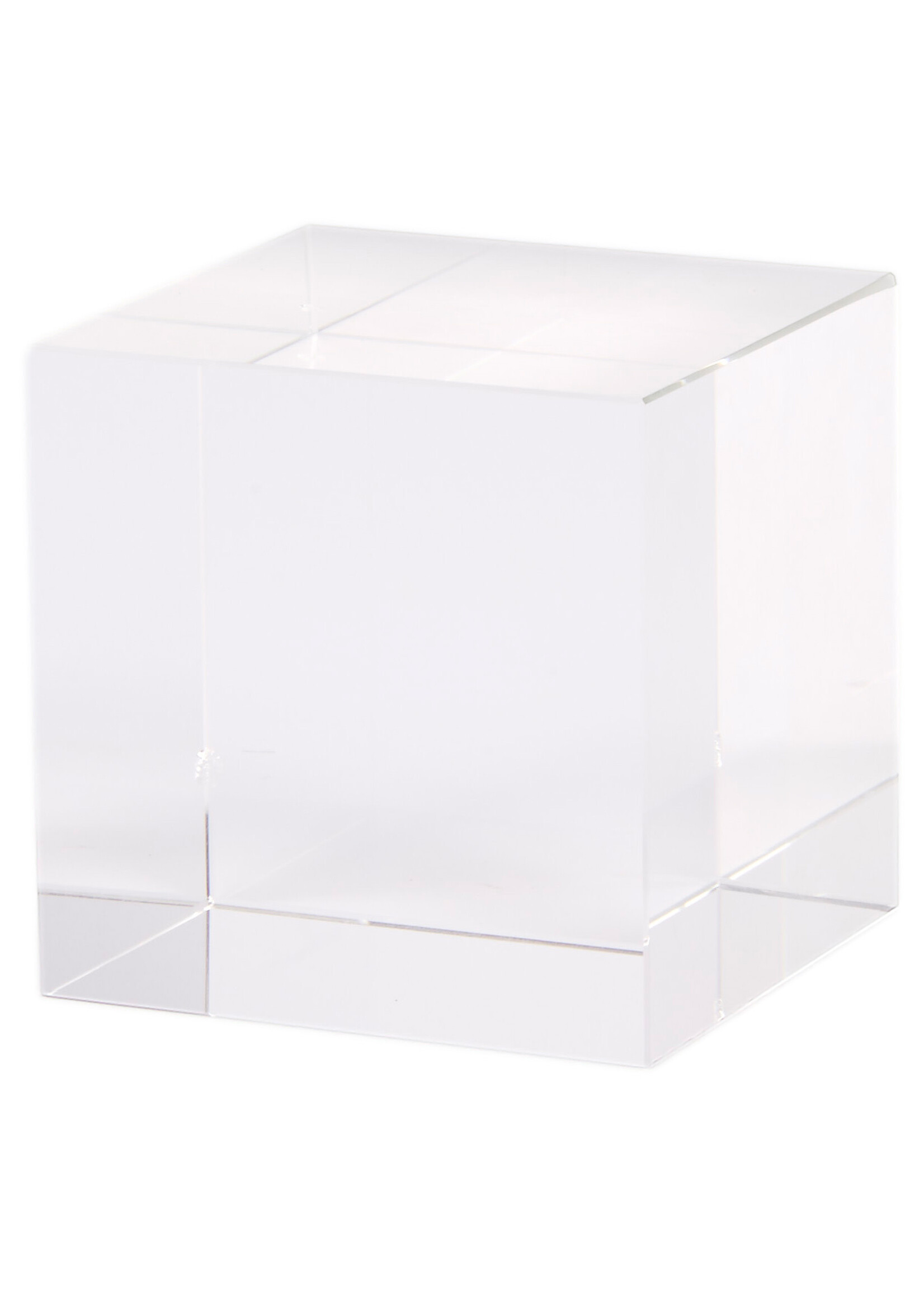 Old World Design LLC Crystal Cube Riser 4"x4"