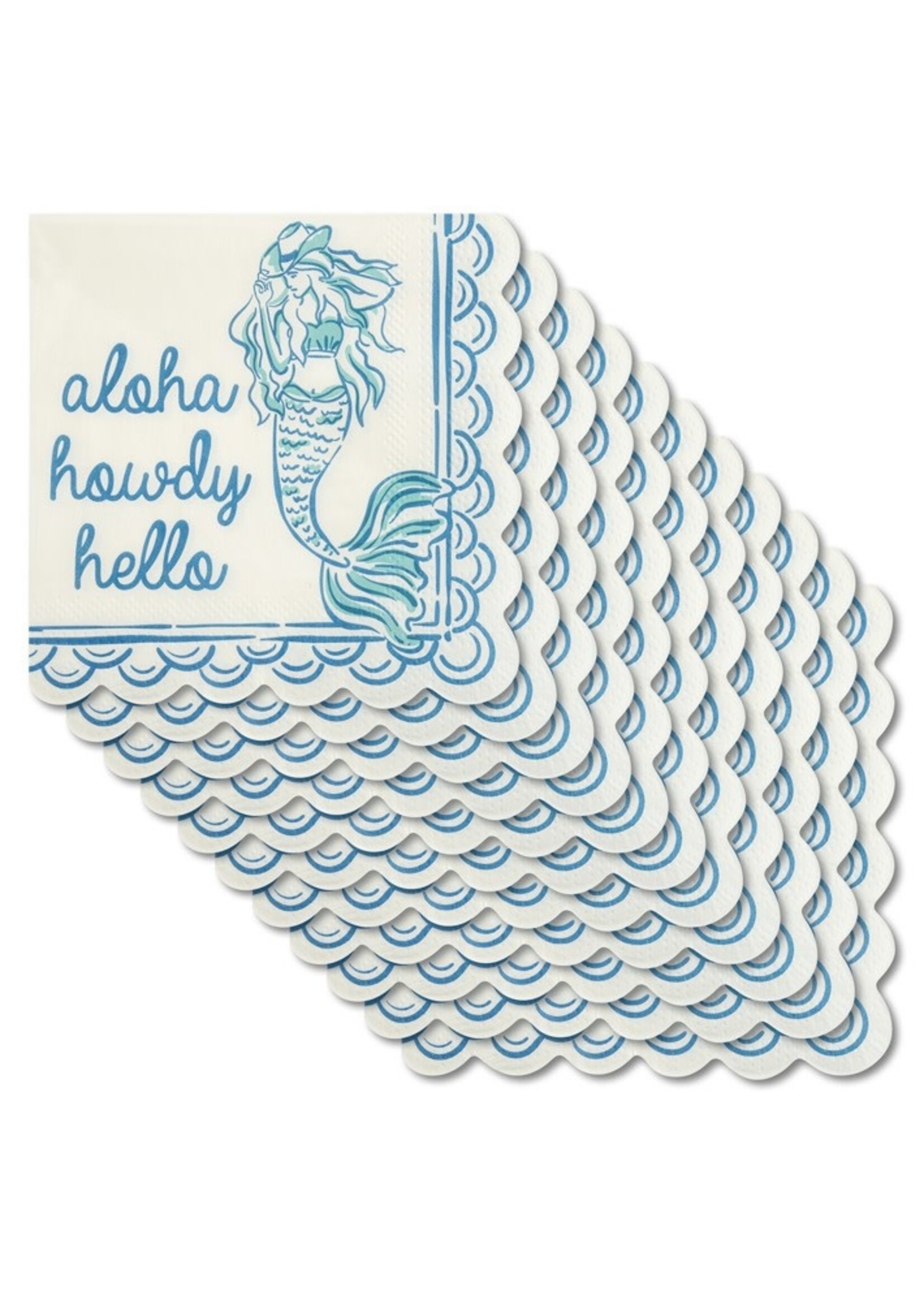 Karma Cocktail Paper Napkins Aloha Howdy