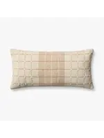 Loloi PLL0193 Natural / Rust 12x27 Decorative Pillow