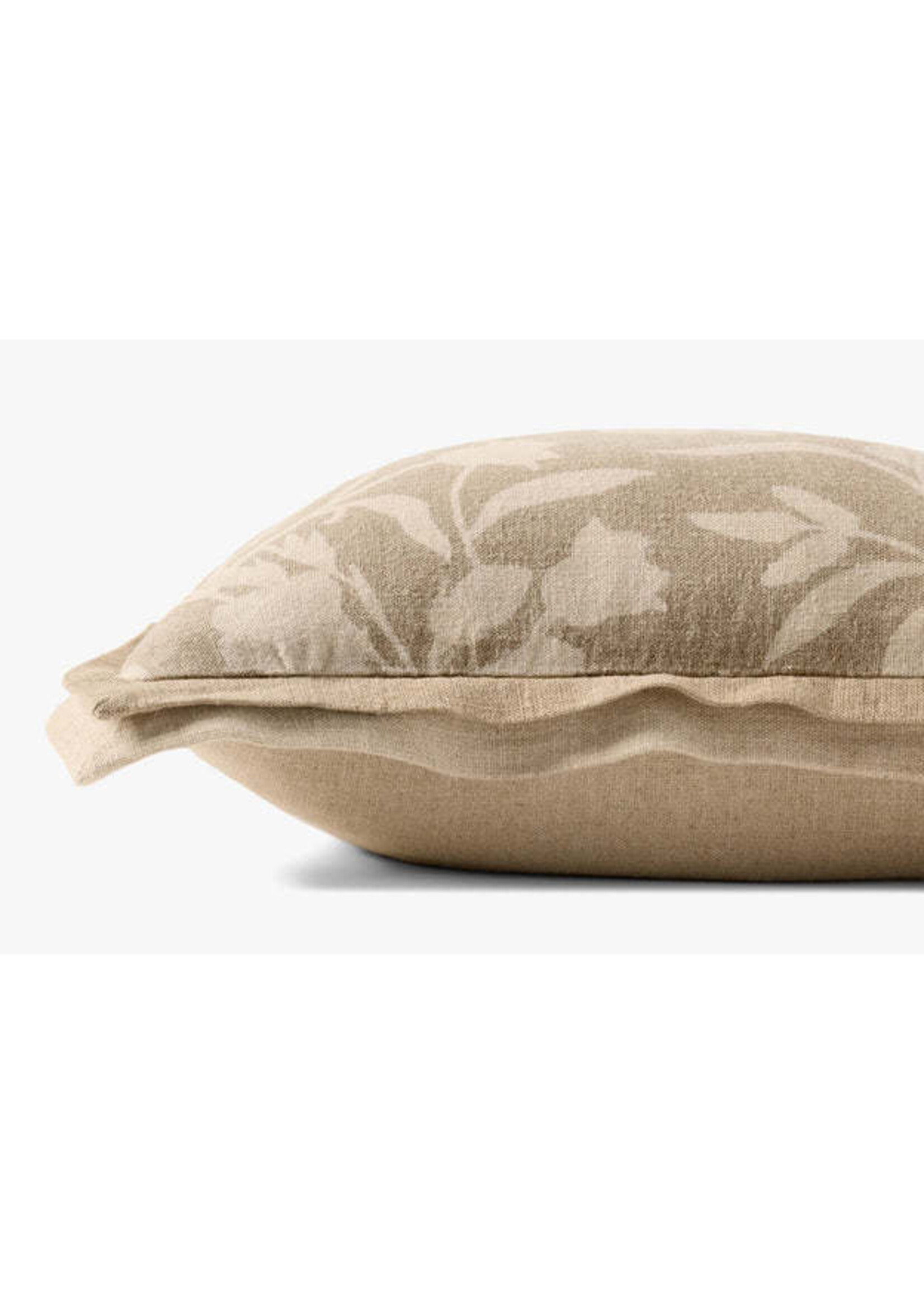 Loloi PLL0205 Natural 18x18 Decorative Pillow