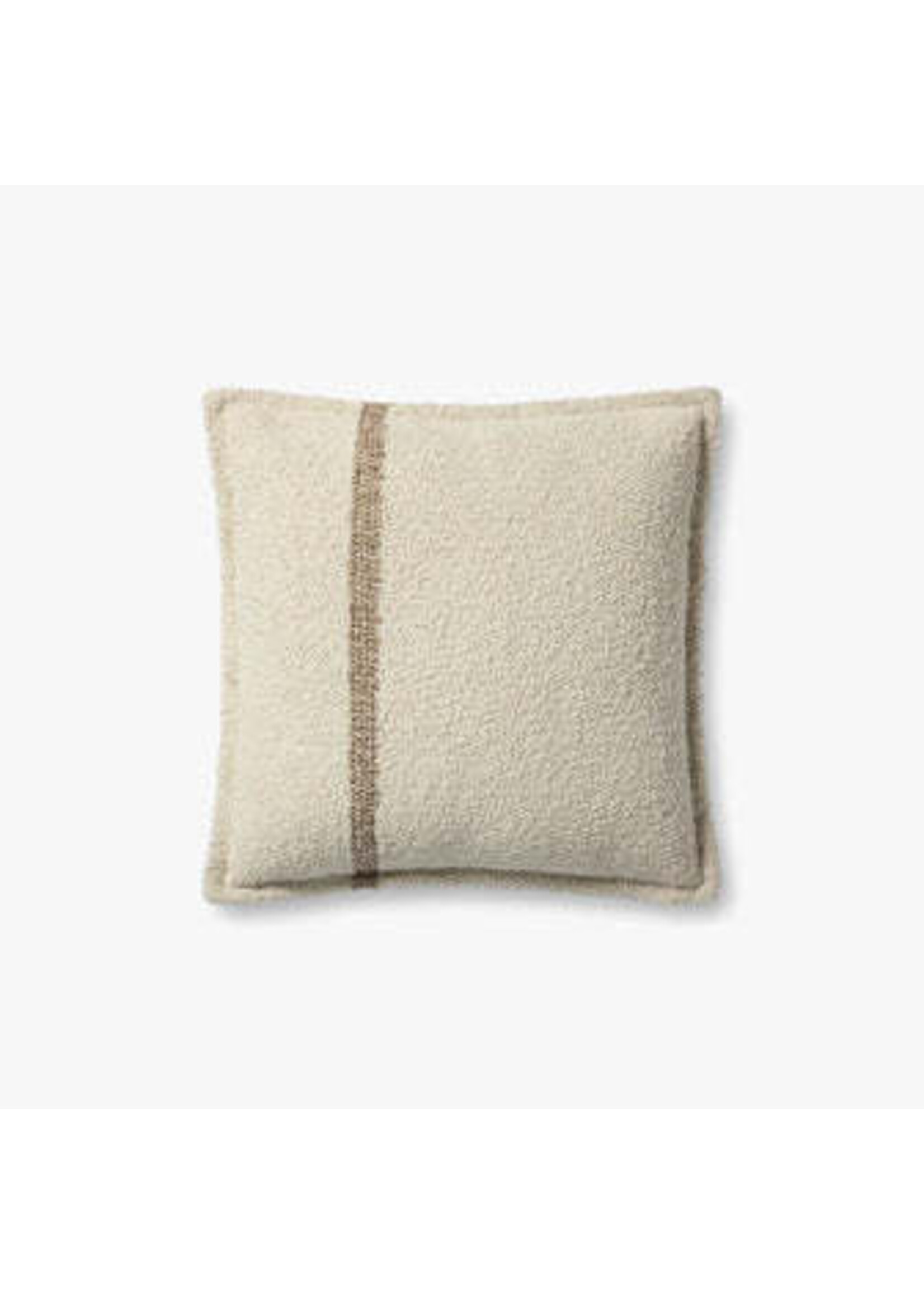 Loloi PBR0014 Natural / Tan 18x18 Decorative Pillow