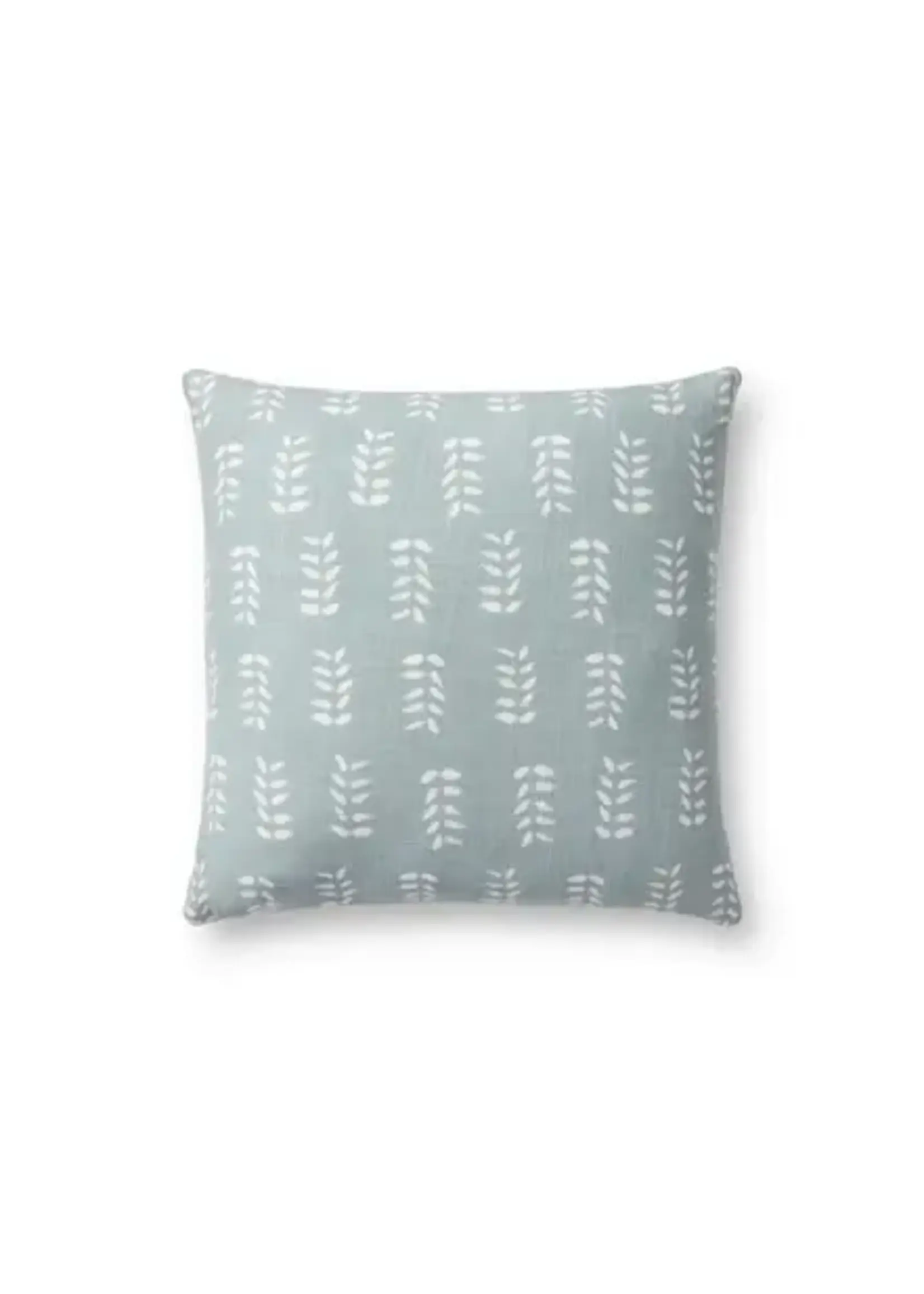 Loloi PCJ0024 Tully Light Blue 18x18 Decorative Pillow