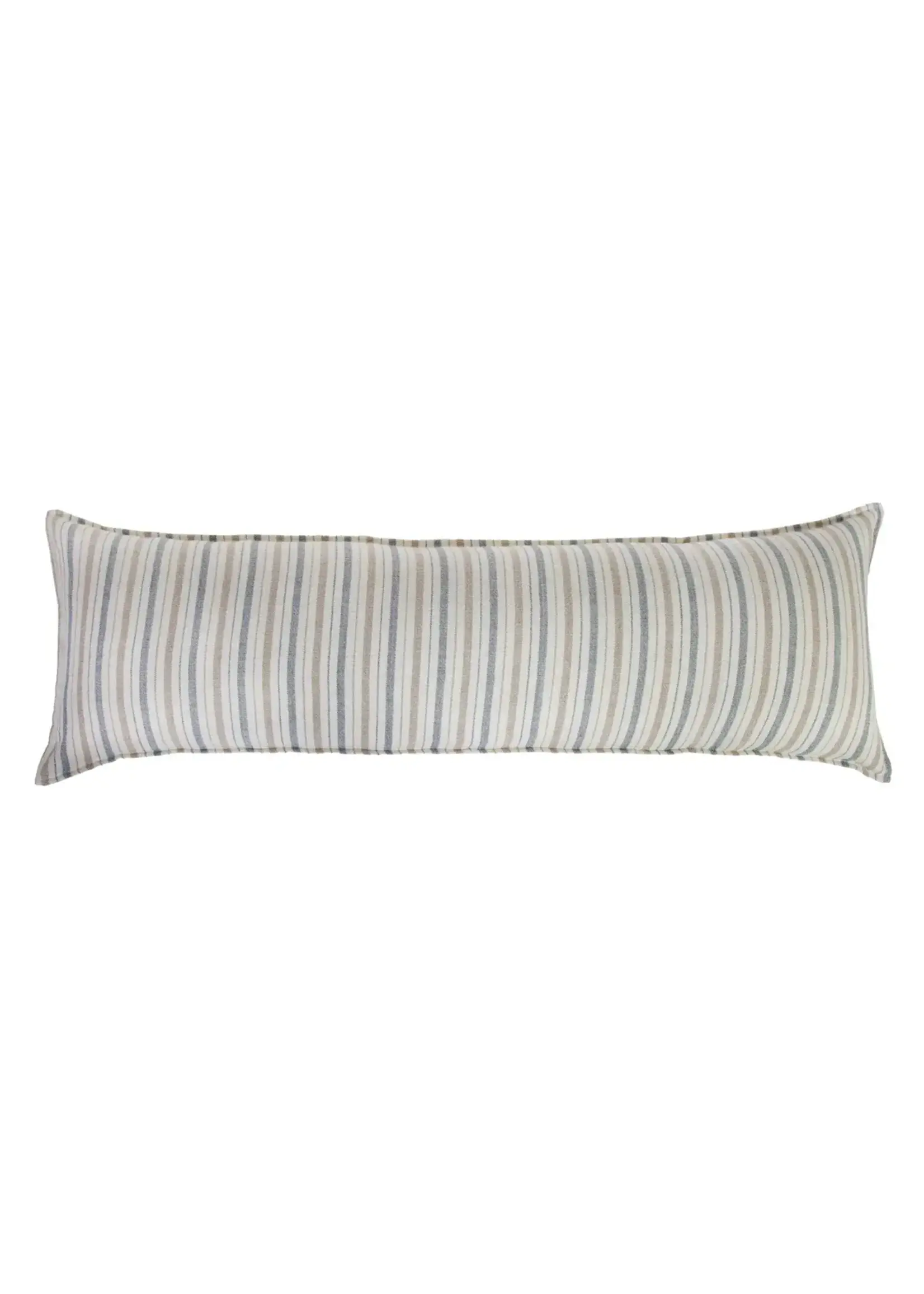 Pom Pom at Home NAPLES - OCEAN / NATURAL - BODY PILLOW W/ INSERT (18" X 60")