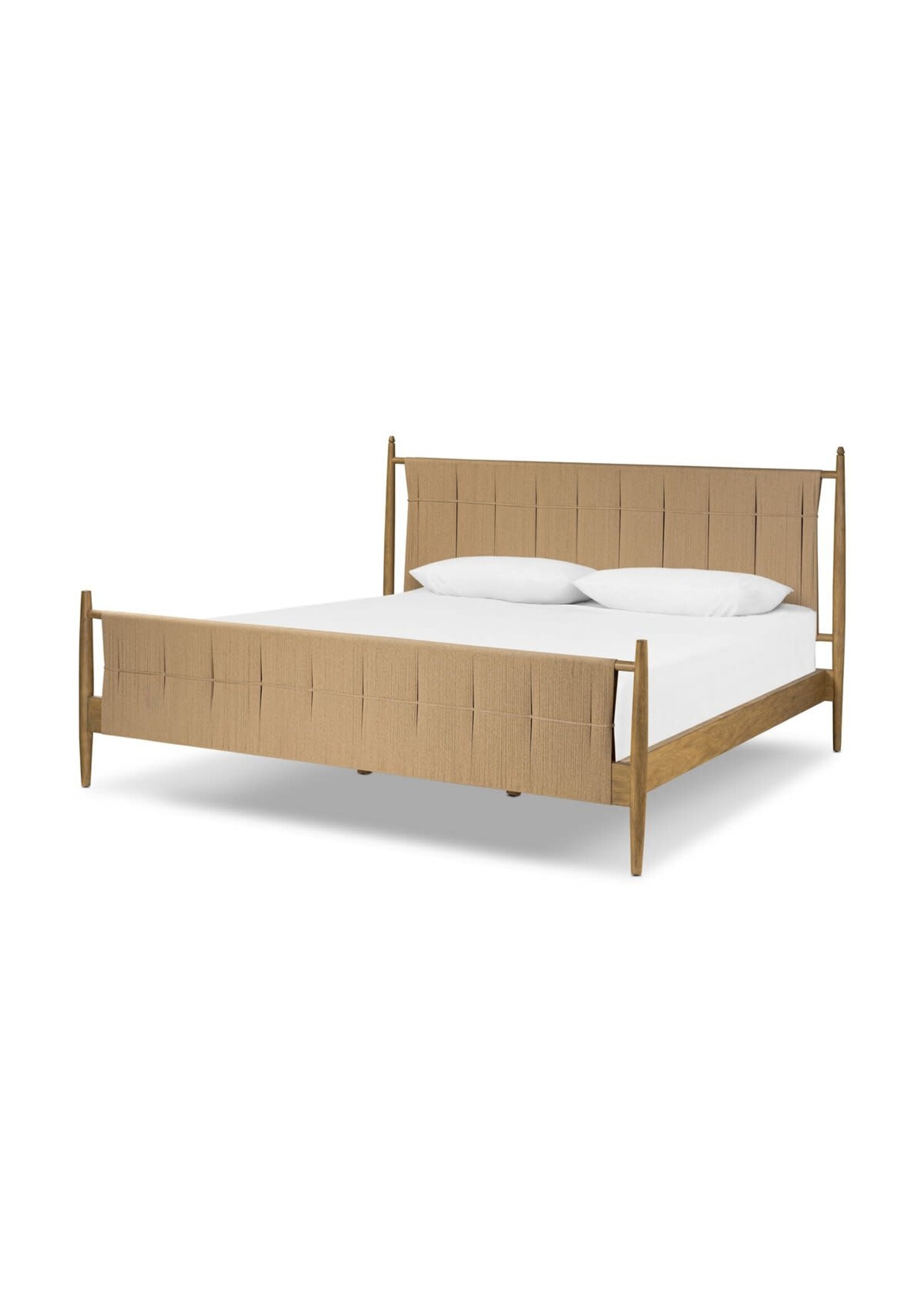 Four Hands Richard Bed - Burnished Parawood - King