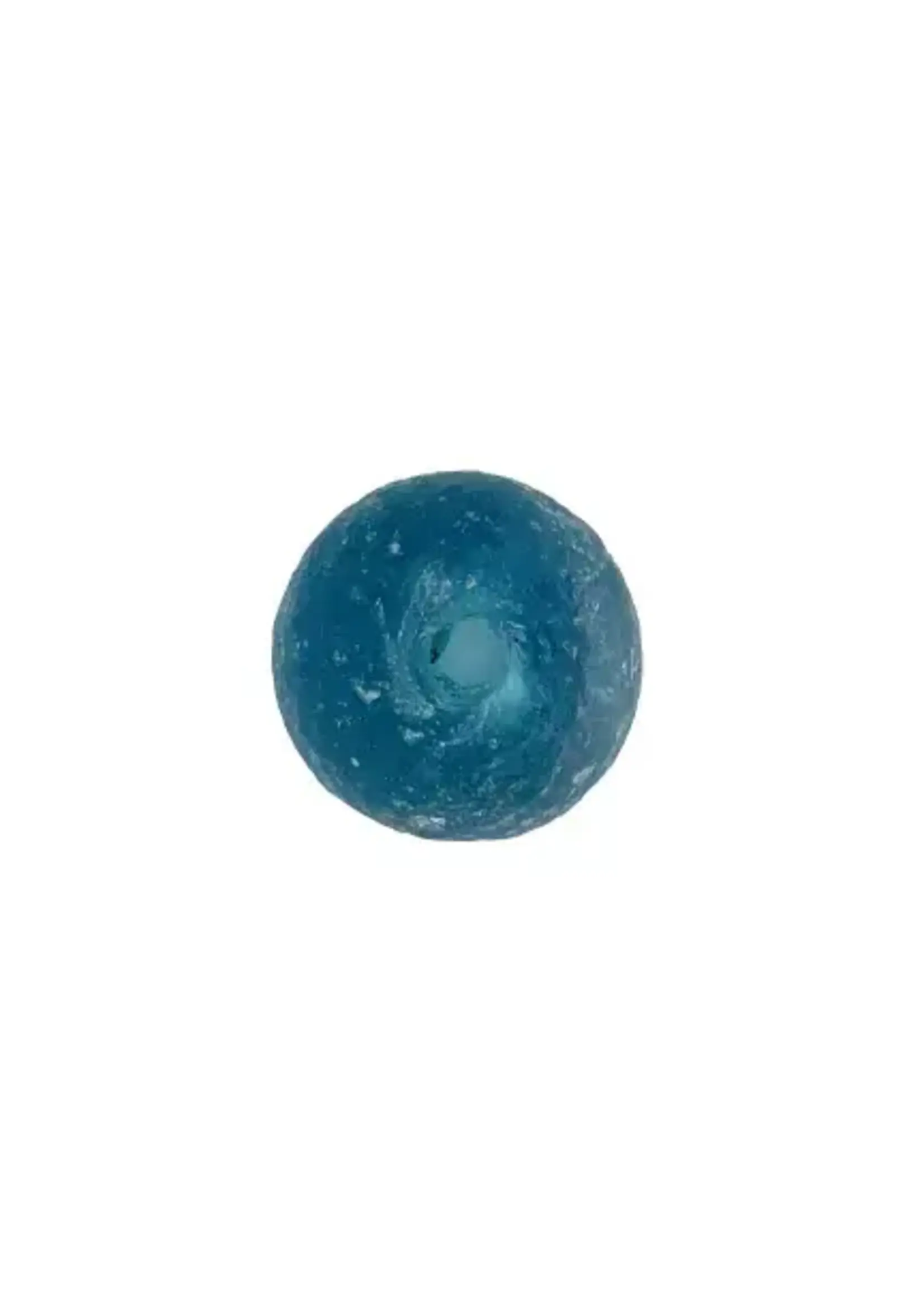 The Gilded Shell The Tide Pool - Deep Blue Sea Glass & Oyster Tassel