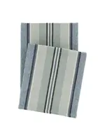 Annie Selke Barbados Woven Cotton Throw, Blue