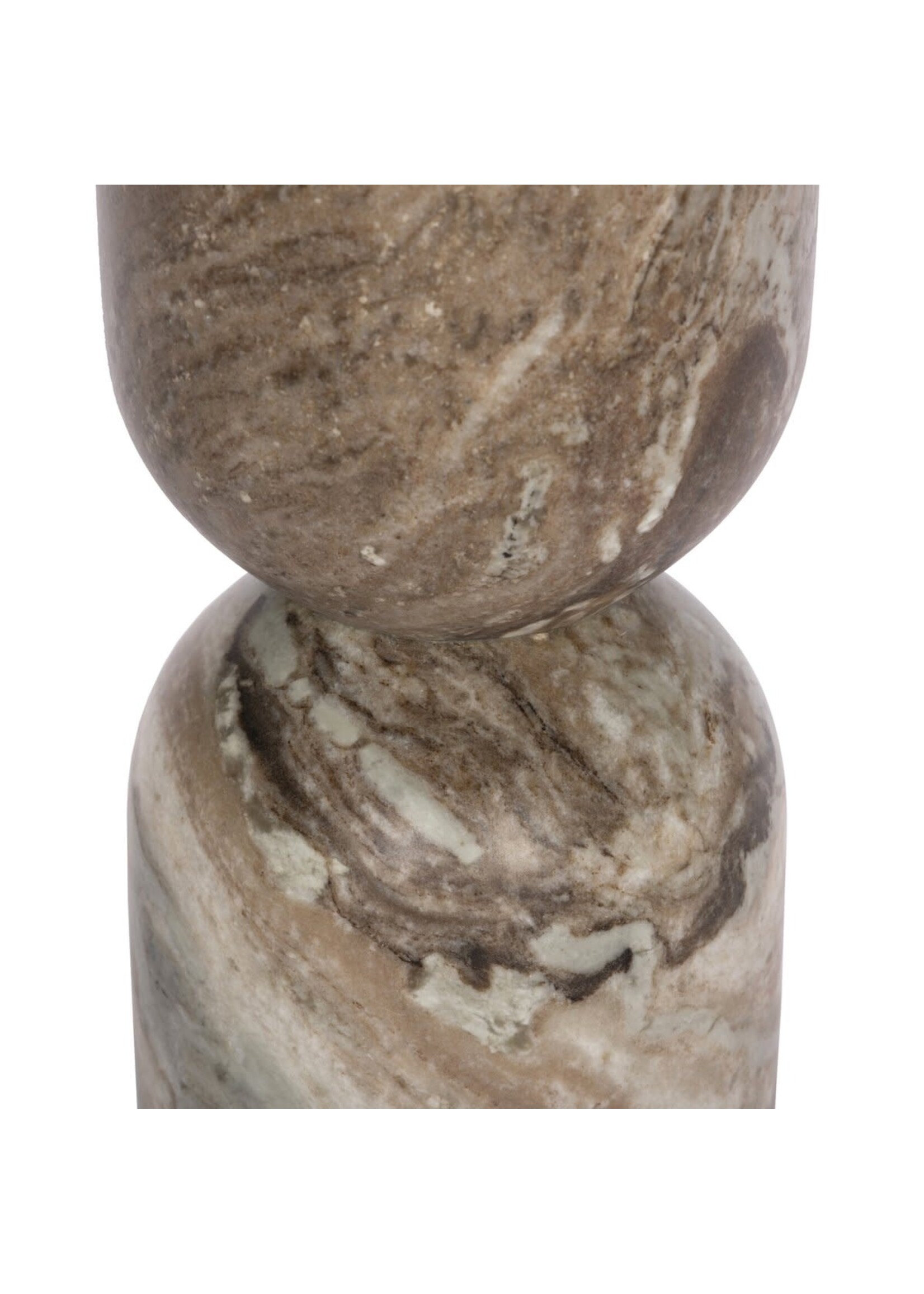 Four Hands Figueroa End Table - Sawar Marble