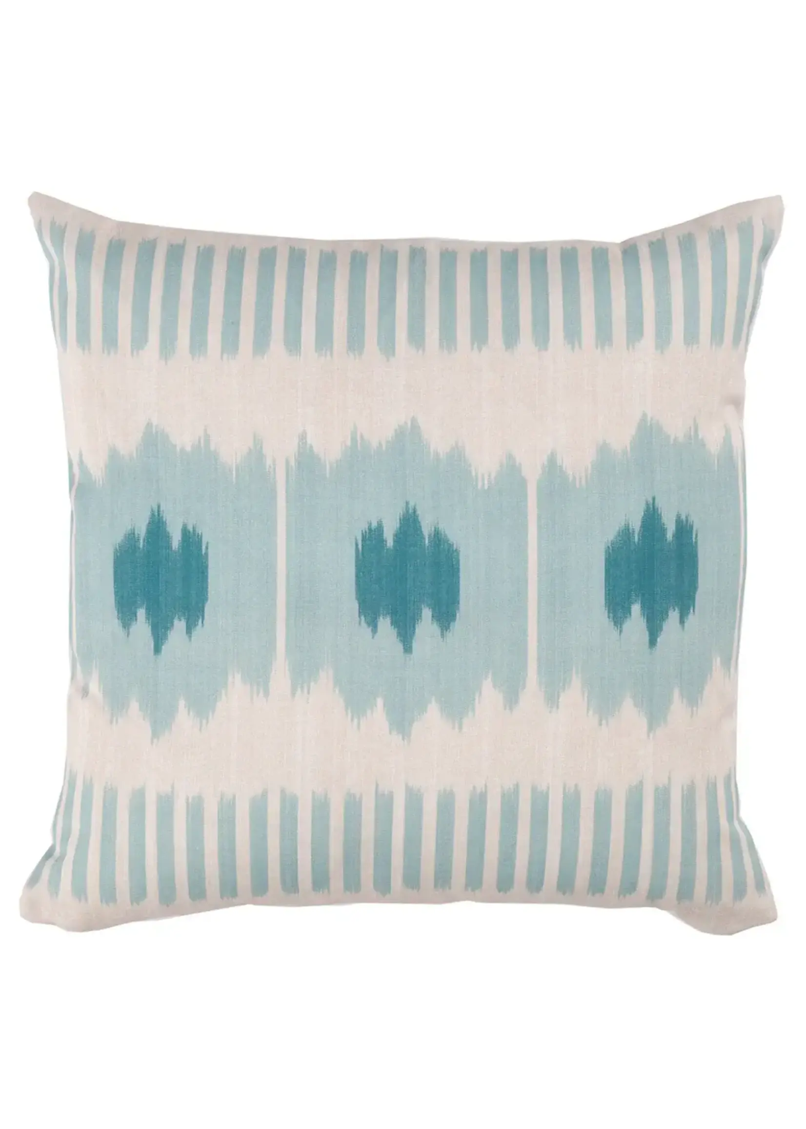 Lacefield Cyprus Splash w/ Knife Edge 22x22 Outdoor Pillow