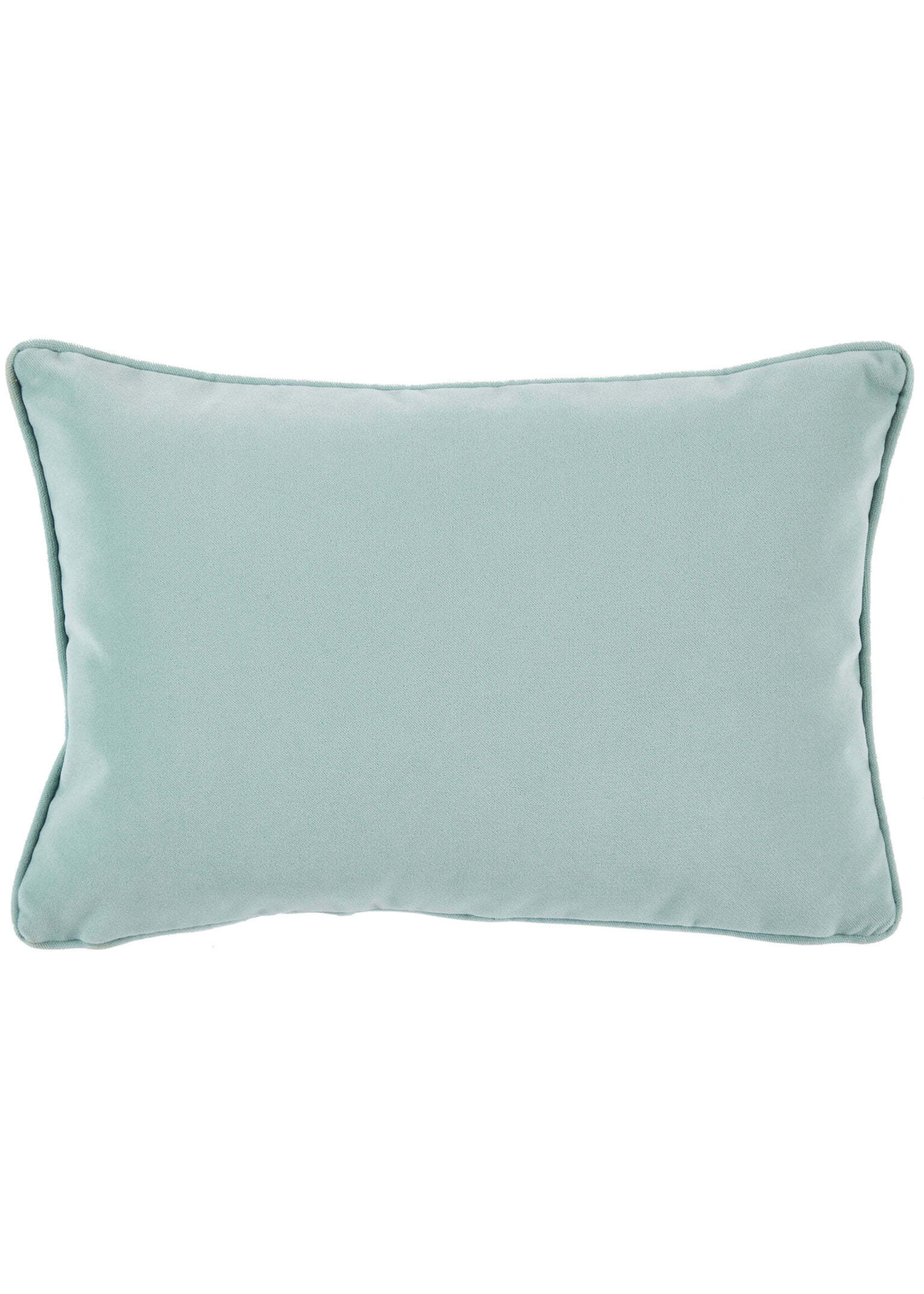 Lacefield Newbury Velvet Splash w/ Self Pipe Outdoor Lumbar 13x19