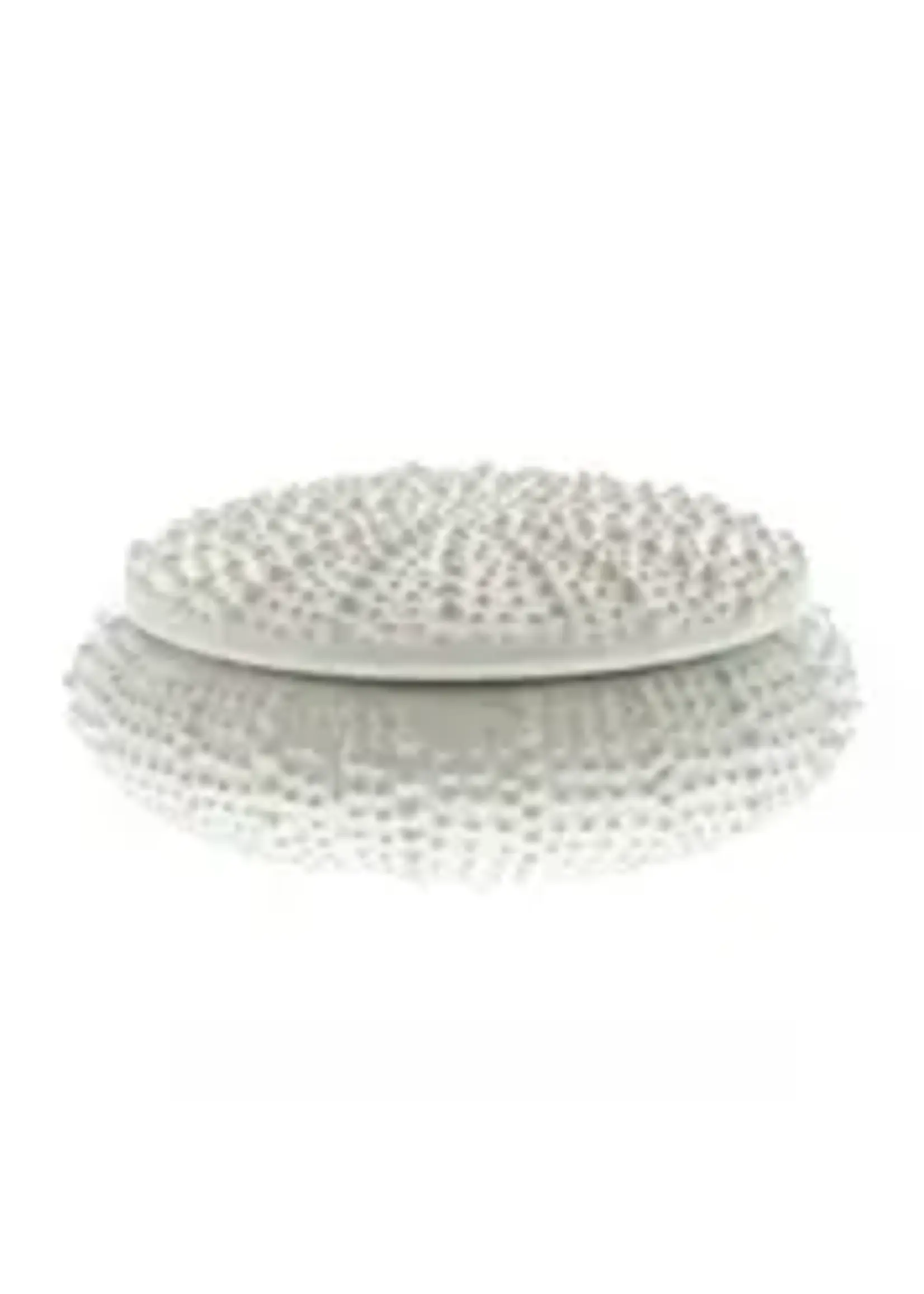 Homart Urchin Ceramic Box-Lg-White
