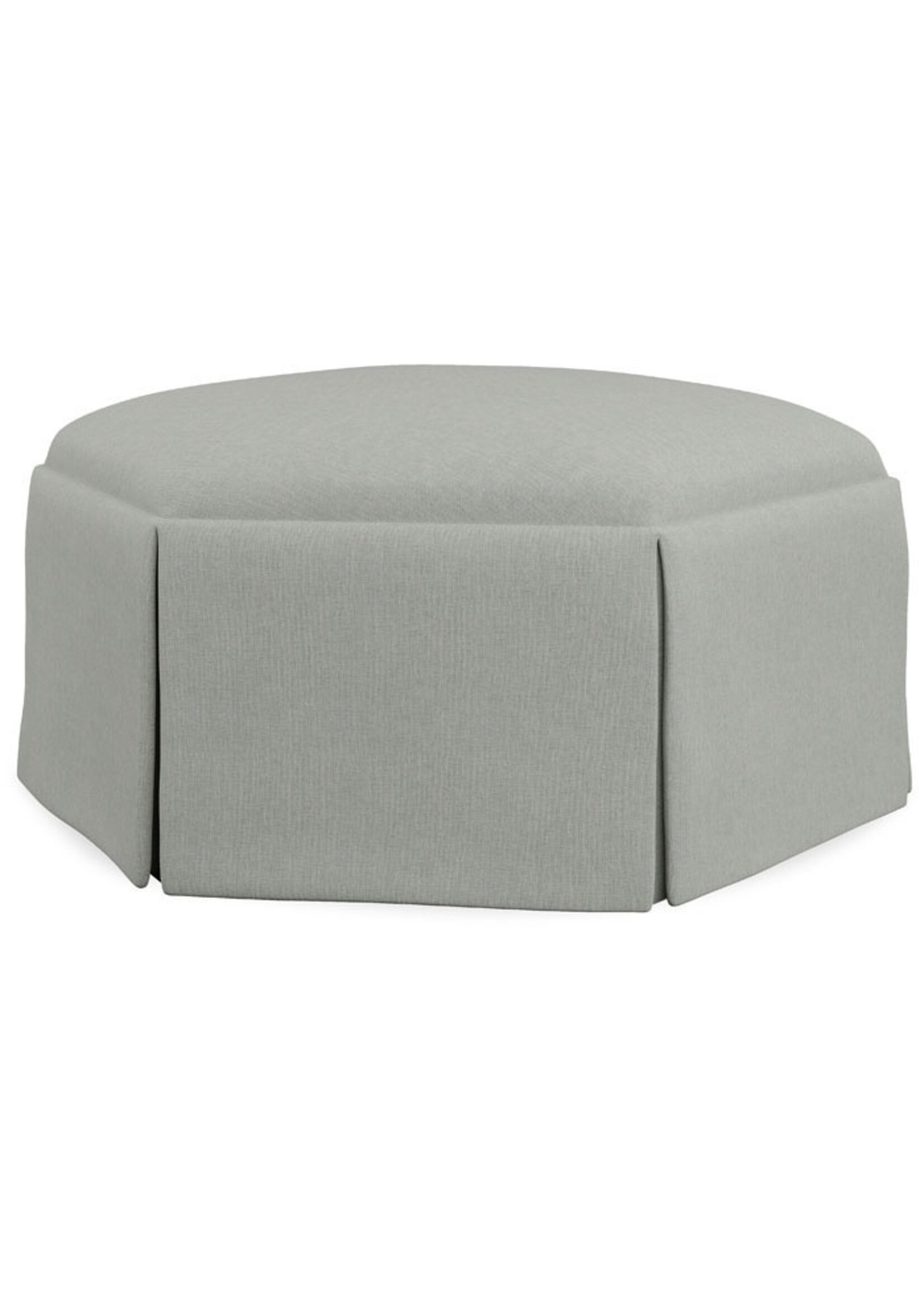 Charter Street Emily Large Ottoman with Casters