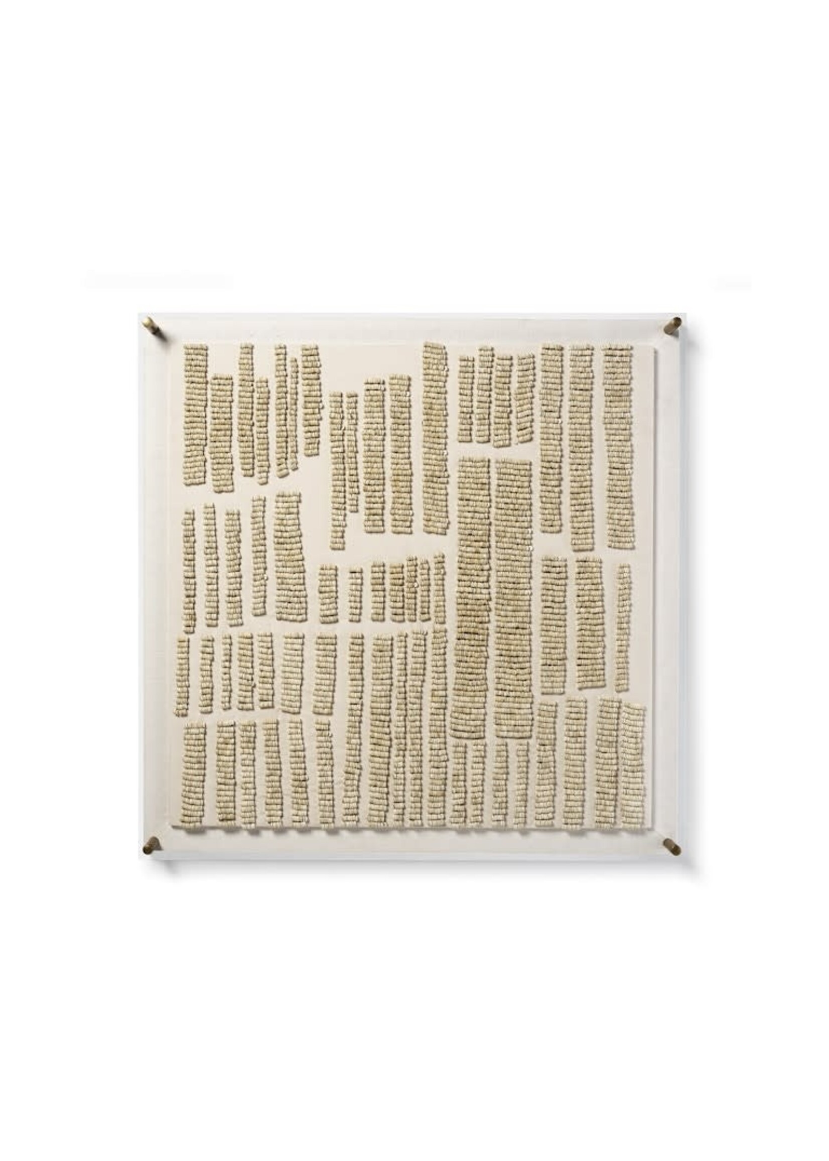 Palecek Verona I Wall Decor, Bleached Coco