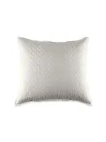 Pom Pom at Home Hampton Large Euro Sham - Flax